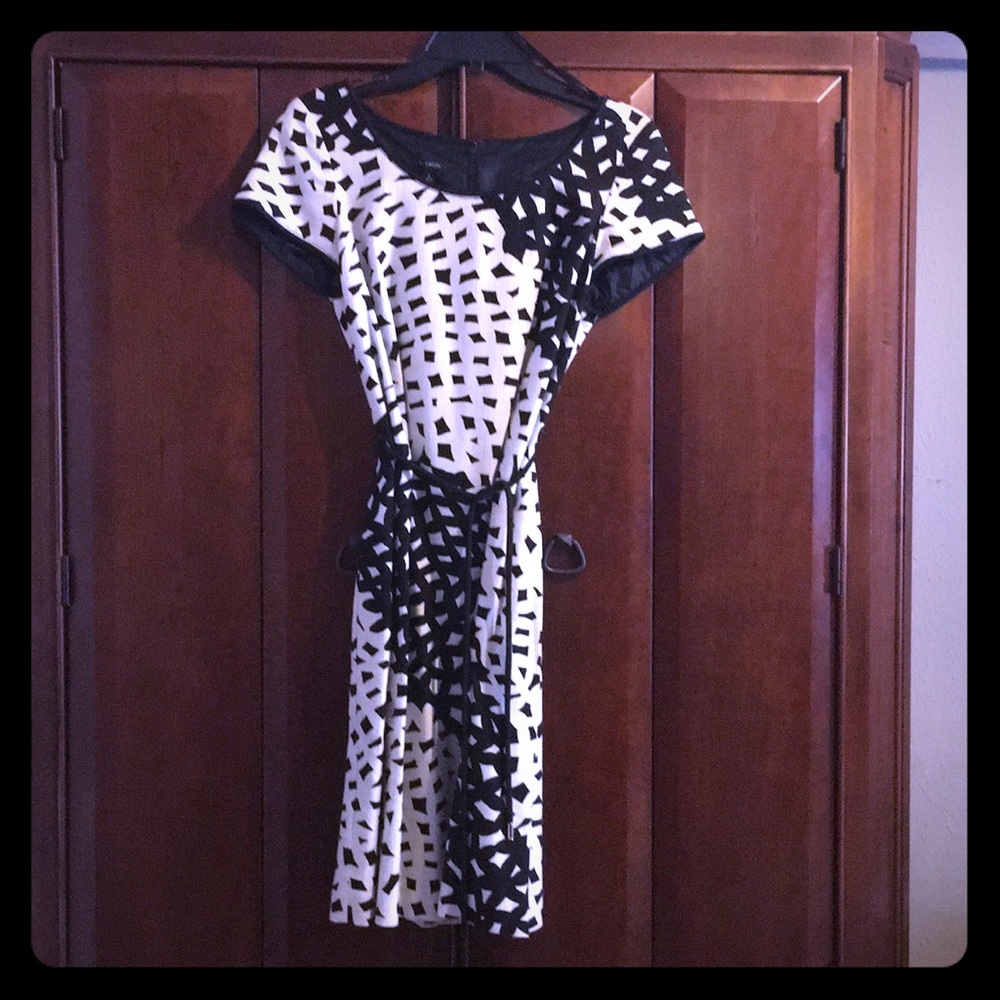 Black and white Dress